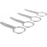 Car Radio Removal Tool Key DIN Release Keys Compatible with FORD Focus Transit Connect Fiesta Fusion C-Max Mondeo Mk S St 6000 CD Sony 6 Disc Head Unit CD Player Pins Tools 4 pcs Double DIN Radio