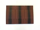 Beddoes Products Plain Tile Vent for Concrete/Clay Plain Roof Tiles (Old English Red - Smooth)