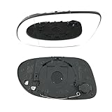 FITS MERCEDES CLK W208 SLK R170 1996-2005 WING MIRROR GLASS ASPHERIC HEATED LEFT BY WCM