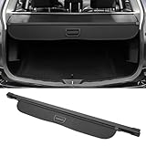Motoforti Car Trunk Retractable Cargo Cover for Honda CRV 2012-2016 Rear Trunk Parcel Shelf Luggage Security Shield Shade, Canvas, Black Carbon Fiber Pattern