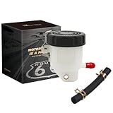 Universal Motorcycle Front Brake Master Cylinder Brake Pump Tank Oil Cup Fluid Bottle Reservoir For Kawasaki NINJA636/1000 ZX-6R ZX6R ZX-10R ZX10R ZX-14R Z1000SX GSXR 600 GSXR 700 GSXR 1000