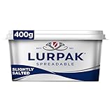 Lurpak Slightly Salted Spreadable Blend of Butter and Rapeseed Oil 400 g