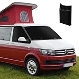 MaxEarn 600D Oxford Fabric Waterproof Windshield Cover for T4, Frost Protection Weatherproof Curtain Camping