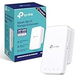 TP-Link RE300 AC1200Mbps WiFi Extender Booster Dual Band, EasyMesh, WiFi Booster Range Extender, Internet Booster, Access Point, Works with Any WiFi Router, App Control Easy Setup, UK Plug