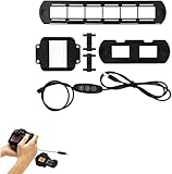 Photo Slide and Film Digitizing LED Light Kit with 35mm Film Strips and Slides Holder, for Photo Negatives Scanning Copying