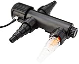allpondsolutions 9w UV Light Steriliser for Pond & Aquarium - CUV-209 Fish Tank & Pond Clarifier - Helps Remove Algae and Greenwater