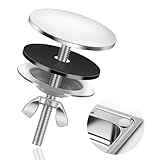 Sink Hole Cover Stainless Steel 304 Chrome, Kitchen Sink Tap Faucet Hole Cover 50mm/2 Inch, Chonphan Spare Blanking Hole Cover for Kitchen and Bathroom Sink Decoration- Sliver