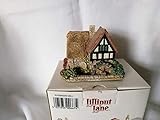 Lilliput Lane 'Waterside Mill' Resin Farmhouse Collectible Miniature Cottage Sculpture - Earthy/Taupe