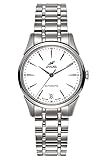 ENICAR Women's RED Label Swiss Automatic Watch (Model No.: 1165-50-358LaA), White, Enicar Automatic Red Label