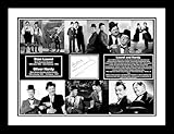 Laurel & Hardy Print: Signed/Autographed A4 Art Print, 29.7cm x 21cm, Movie Theme, Living Room Wall Art