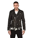 AllSaints Milo Biker Jacket - Black - Large