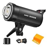 Godox SK400IIV LED Studio Flash 400Ws, 2.4G GN65 5600K Studio Strobe Light with LED Modeling Lamp Bowens Mount for Studio,Commerce Phototgraphy (SK400II Upgraded Version)
