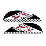 QISUO Motorcycle Side Panel Stickers Case for Vespa PX T5 Scooter-5
