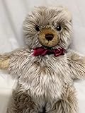 Merrythought 15" Beige Long Haired Collectible Bear