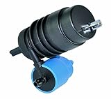 D2P Windscreen Washer Pump Replacement For Front & Rear Compatible With 1998-2013 Fiat Brava, Bravo, Coupe, Doblo, Lancia Dedra, Mercedes-benz Replaces 1450162