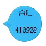GoSecure Security Seals Numbered Round Blue (Pack of 500) S3B