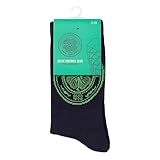 The Gift Scholars Officially Licensed Celtic Sports Socks - Black with Crest - Men's & Boys Training & Casual Wear 7-11