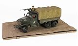 Forces of Valor 1:32 US GMC CCKW 353B w. 1609 Cab- Stand Model, Model Building, Diorama Model, Military Model Building, Die-Cast Model