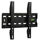 Safekom 15" - 42" Inches Fixed TV Wall Bracket Mount For 15 26 30 32 37 40 42 inch 3D Sony Samsung Panasonic LG TVs LCD LED Plasma Built in Spirit Level