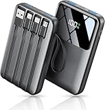 Power Bank Fast Charging 10000mAh,22.5W Portable Charger(USB-C Input & Output), PD 3.0 QC 3.0 External Mobile Phone Batteries,6 Output & 2 Input, Compatible with iPhone 17 16 15 14 13 12