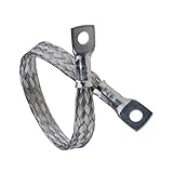 Battery Lead Earth Strap 450mm, 18 Inch Classic Car Flexible Cable Tin Copper Braid