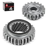 Starter Idler Gear & Motor Gear For Yamaha Virago 700 750 920 XV700 XV750 XV920 XV920R 1981-1985 4X7-15517-00-00 4X7-15511-00-00