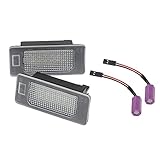 AutoStyle Set LED License Plate Lights compatible with Skoda Octavia III/Fabia III/Kodiaq/Rapid/Superb III/Yeti