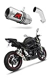 DOMINATOR Exhaust Silencer Muffler GP compatible with GSR 750 2011-2016