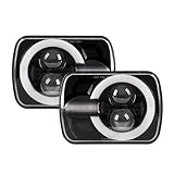 Headlight Assemblies For Toyota Pickup MR2 For Celica Led Headlights Square Headlamp Assembly Front Light Assembly