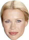 FoxyPrinting Melinda Messenger Celebrity Cardboard Party Face Mask Fancy Dress