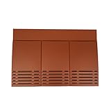 Beddoes Products Plain Tile Vent to Fit Concrete/Clay Plain Roof Tiles (Terracotta - Smooth)