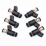 Engine Parts 6pcs/l Quality Fuel Injectors IWP022 FIT for Golf Jetta Van AFP VR6 2.8 AES Euro 805000348303 021906031D