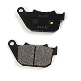 Rear Brake Pads for HARLEY DAVID.SON XL1200N Nightster spoke wheel 2008-2012/ XL1200X Sportster-Forty-Eight 2010-2013/ XR1200 2008-2010 Motorcycle Accessories