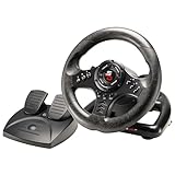 Subsonic Superdrive - SV450 Racing steering wheel with pedal and paddle shifters for Xbox Serie X/S, Switch, PS4, Xbox One, PC (programmable for all games) (Xbox Series X)