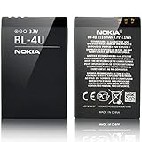 Genuine Original Replacement Rechargeable Nokia Microsoft Battery Akku BL-4U 1110mAh 3.7V 4.1Wh For 5530 5730 6216 ASHA 300 6600 6600i SLIDE 8800 3120 6212 (BULK PACKAGING)