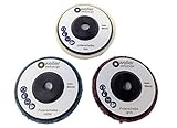 3x Polishing Wheel Set for Bosch GWS 10.8 / 12 V Berner Würth BTI Accessories Battery Angle Grinders