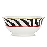 Lenox Scalamandre Zebras Serving Bowl, White