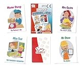 A-Z Happy Families Card Game | Travel Games for Kids, Kids Card Games - 38 Game Cards for 2-4 Players