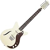 Danelectro Vintage Electric Guitar 12 String White DC59VW-12