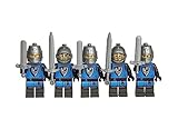LEGO Knight Mini Figures Hawk Knight Lion Knight Figures Black Falcon Knights (5 Hawk Knights (Grey)