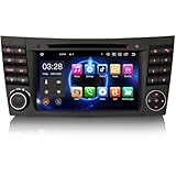 Android 14 [4GB+64GB] Car Radio Head Unit for Mercedes Benz CLS Class W219 E Class W211 Wireless Carplay Android Auto GPS Sat Nav DSP Bluetooth 5.0 WiFi Dab+ TPMS DVR 8 Core