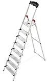 Hailo 8040-801 Large 8-Tread Aluminum Deluxe Extra-Deep Comfort Steps