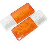 AEspares Suitable For Suzuki SJ413 410 Front Bumper Indicator Light Lens Jimny Samurai Sierra