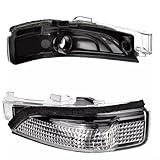 ZiStarlilife Right Wing Mirror Indicator Lens Compatible with for Toyota for Auris 2013-2018 for Avensis 2015-2018 Corolla for C-HR for Verso Side Turn Signal Light Cover