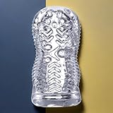 ZY63f-Silicone Material Comfortable Transparent Cup for Male