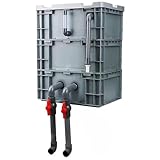 Eco-Friendly 3-Tier Pond Filter Box for Water Garden, DIY External Circulation System, Easy Maintenance