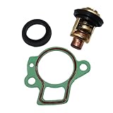 XRmarine Boat Thermostat Kit 140°F 60°C 66M-12411 for Yama-ha 2.5-450HP for Hon-da 8-225HP for For Mer-cury Mariner 8-50 HP Outboard Engine 19300-ZW9-003 825212
