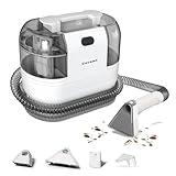 COCEAN Multi-Purpose Portable Upholstery Cleaner, Carpet Cleaner Machine Powerful Suction Spot Cleaning, Deep Stain Cleaning for Carpet, Car Seats, Pets, Couches, with Dual Size BrushHead