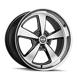 Ridler 652 652 Gloss Black with Diamond Cut FACE & Lip 18X8 5-114.3 0MM 83.82MM