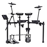 Roland TD-07DMK Electronic V-Drums Kit, Legendary Double-Ply All Mesh Head Kit With Superior Expression And Playability, Bluetooth Audio & MIDI